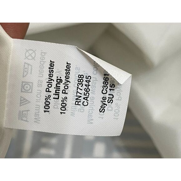 J. Crew Women's Dress Slip Maxi Sweetheart Neck Sleeveless 2 Blue Geometric - Picture 10 of 10